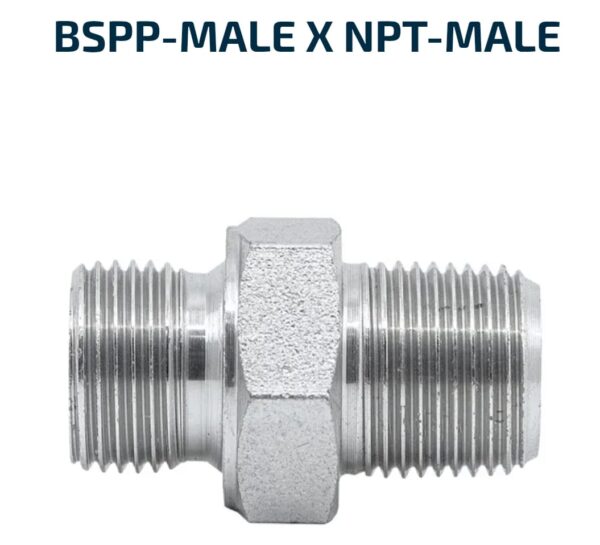 BSPP X NPT-Male Nipple