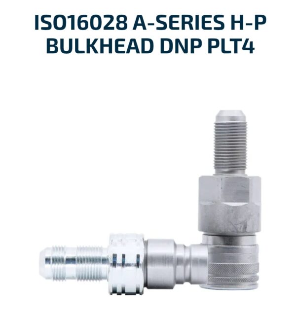 Flat Face ISO16028 A-SERIES H-P BULKHEAD DNP PLT4