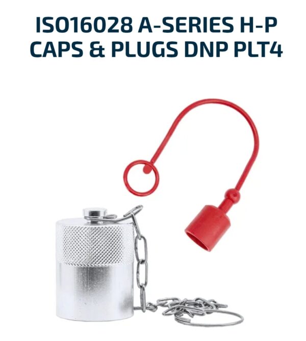 Flat Face ISO16028 A-SERIES H-P CAPS & PLUGS DNP PLT4