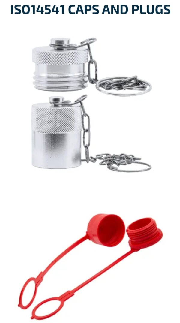 SCREW TOGETHER ISO14541 caps and plugs