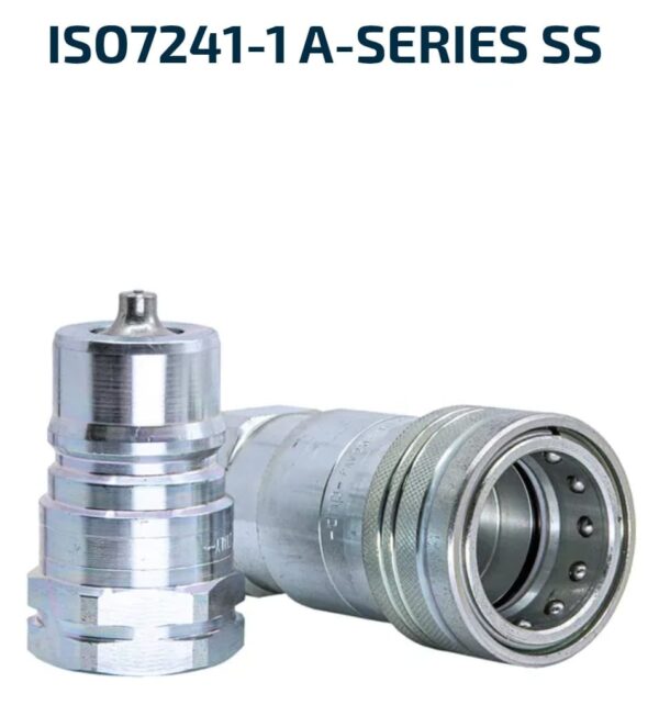 Poppet ISO7241-1 A-SERIES SS