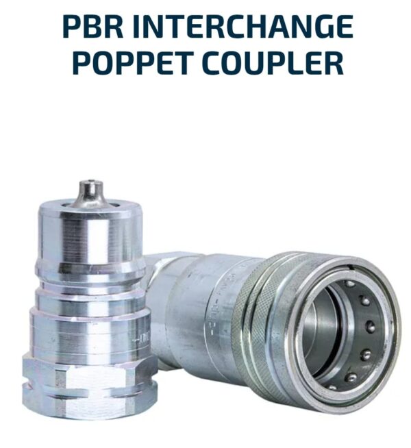 PBR Interchange Poppet Coupler