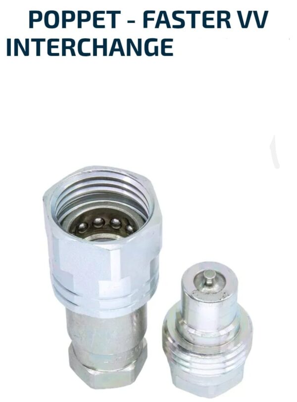 SCREW TOGETHER Poppet - Faster VV Interchange