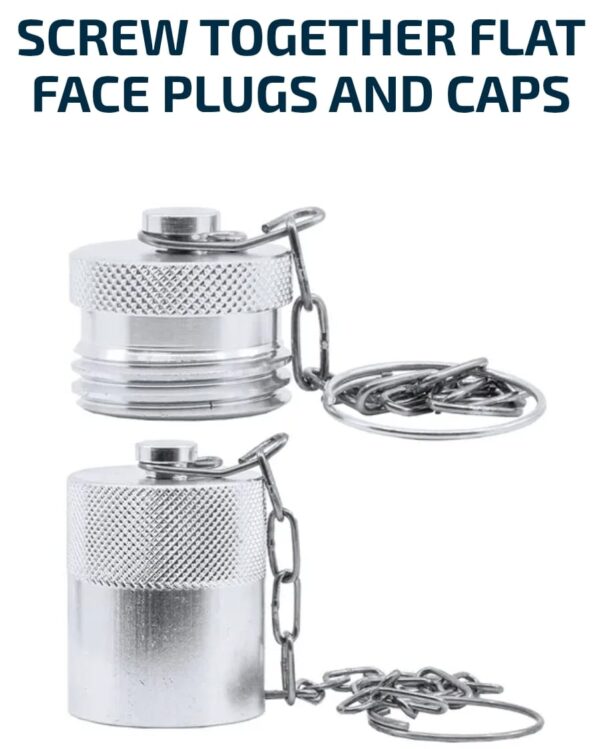 SCREW TOGETHER FLAT FACE Plugs and Caps