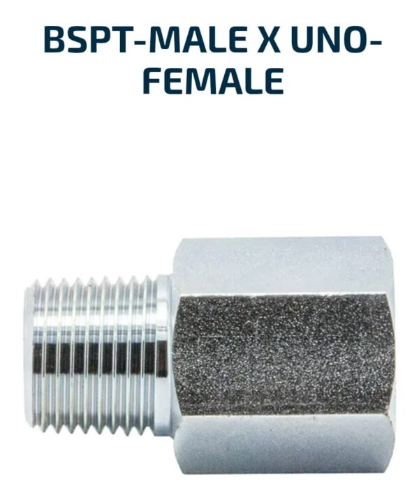 MALE/FEMALE SOLID BSPT-Male X UNO-Female