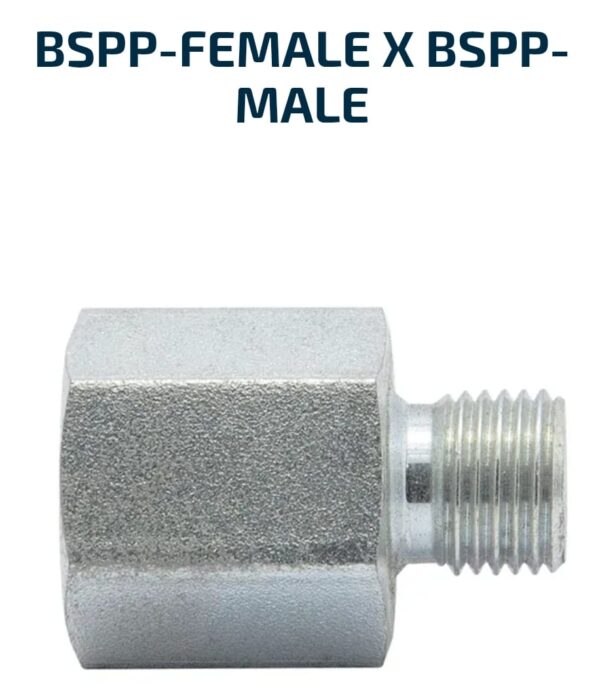 MALE/FEMALE SOLID BSPP-Female X BSPP-Male