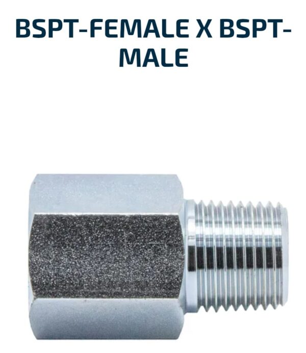 MALE/FEMALE SOLID BSPT-Female X BSPT-Male
