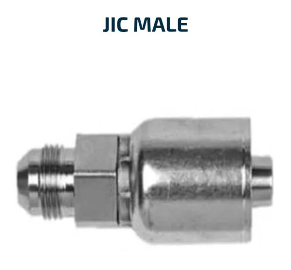 STRAIGHT HOSE TAILS 100R2 JIC Male