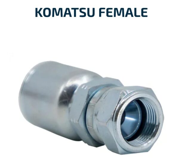 STRAIGHT HOSE TAILS 100R2 Komatsu Female