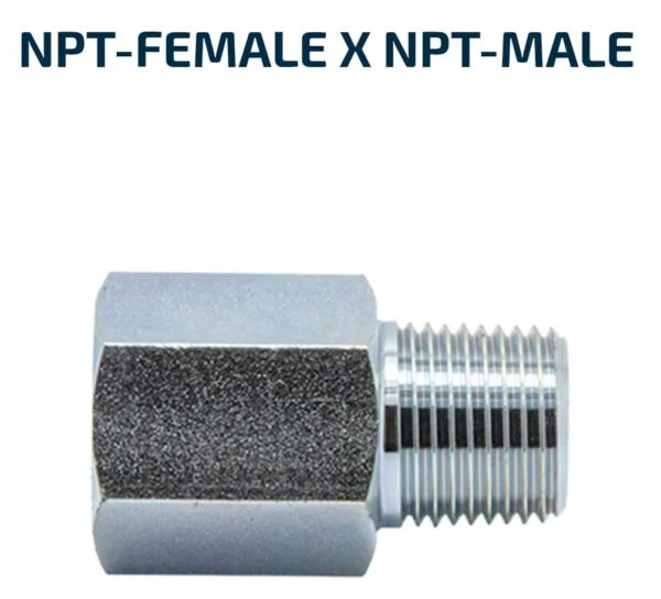 MALE/FEMALE SOLID NPT-Female X NPT-Male