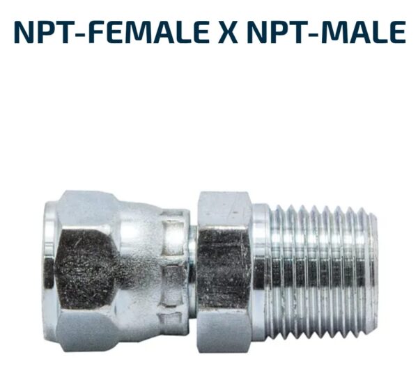 MALE/FEMALE SWIVEL NPT-Female X NPT-Male