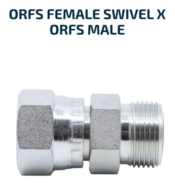 MALE/FEMALE SWIVEL ORFS Female Swivel X ORFS Male