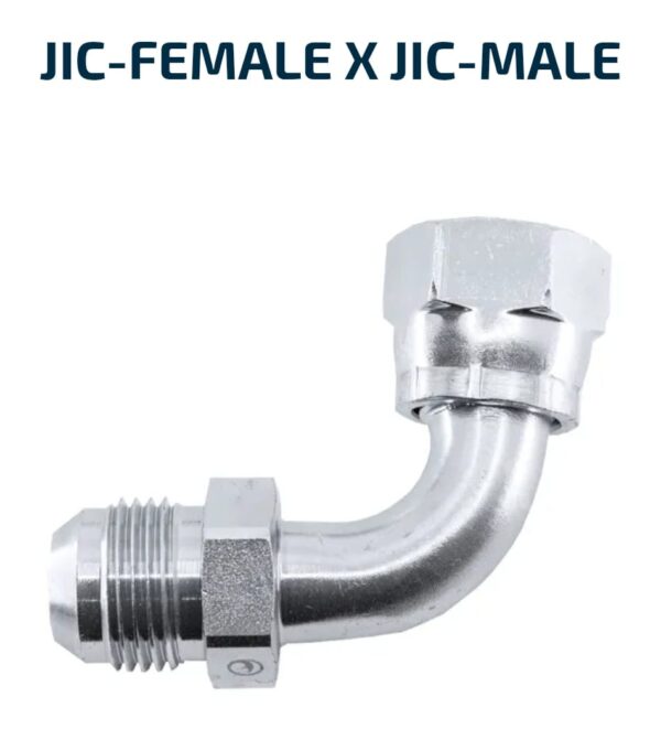 ELBOW TUBE 90 Degree JIC-Female X JIC-Male