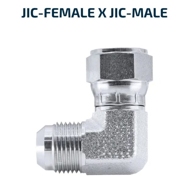 ELBOW BLOCK 90 Degree JIC-Female X JIC-Male