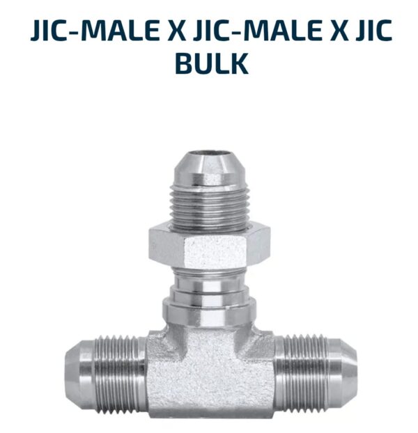 BRANCH TEE JIC-Male X JIC-Male X JIC Bulk