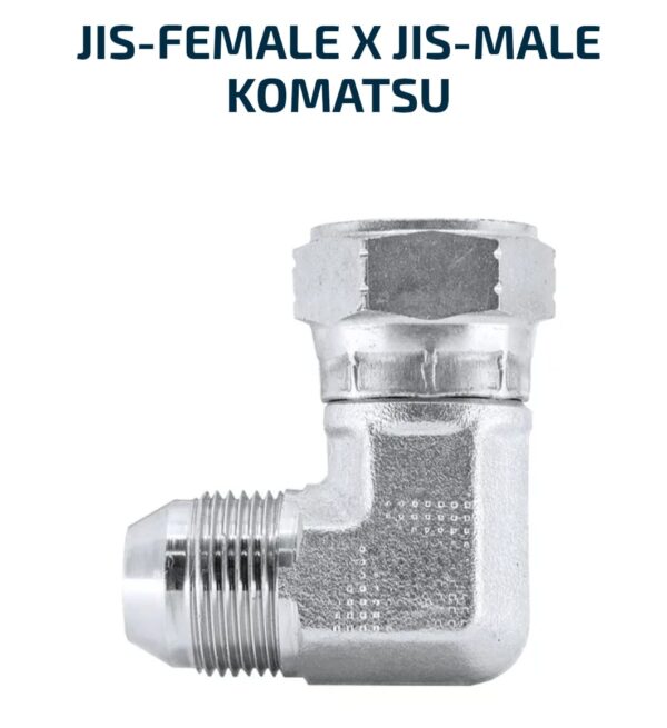 ELBOW BLOCK 90 Degree JIS-Female X JIS-Male Komatsu
