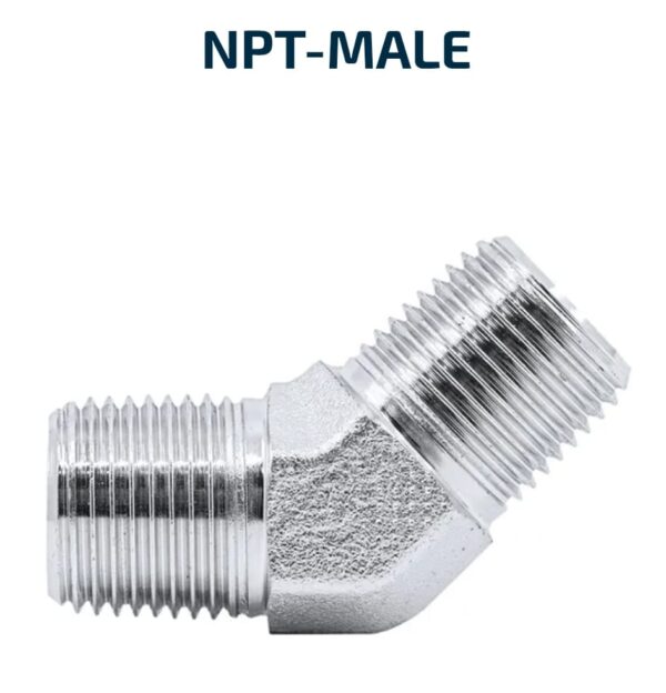 ELBOW BLOCK 45 Degree NPT-Male