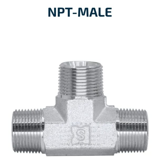 EQUALMALE TEE NPT-Male