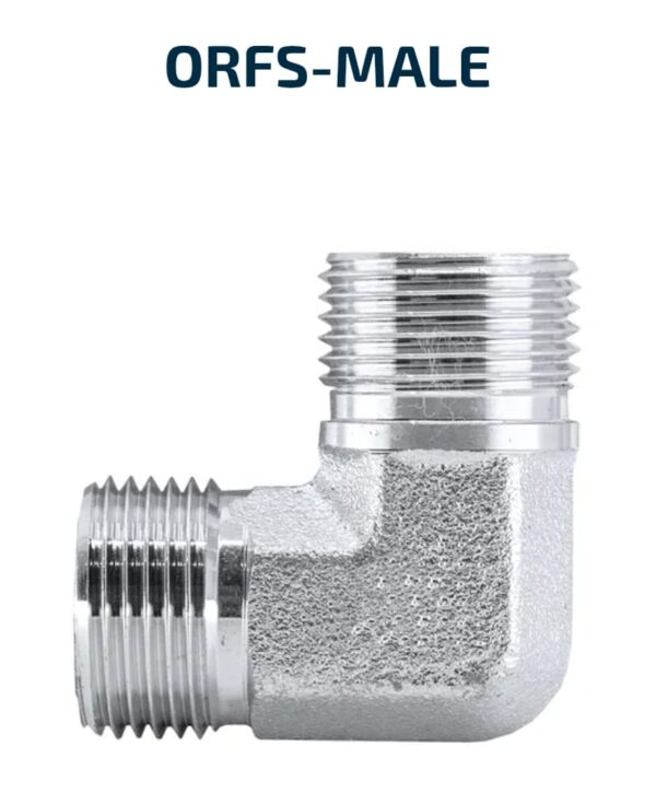 ELBOW BLOCK 90 Degree ORFS-Male