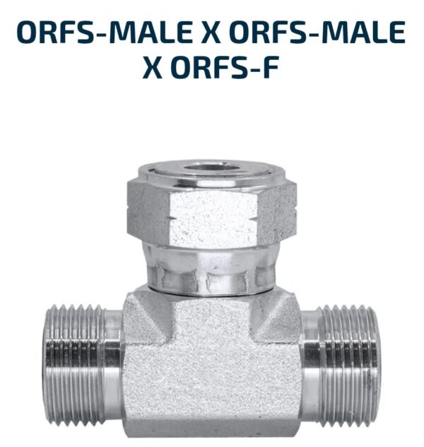 BRANCH TEE ORFS-Male X ORFS-Male X ORFS-F